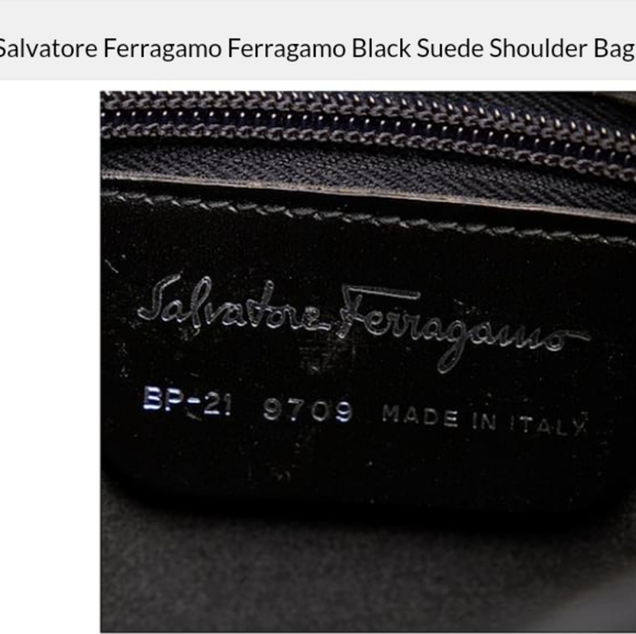 Salvatore Ferragamo suede purse - Picture 3 of 4